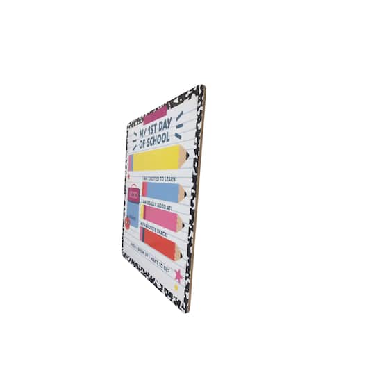 Class Rules! 11.75" x 15.75" First & Last Day of School Dry Erase Board by B2C™